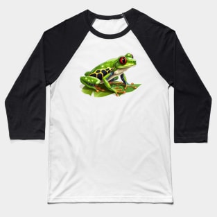 Red Eyed Tree Frog Baseball T-Shirt